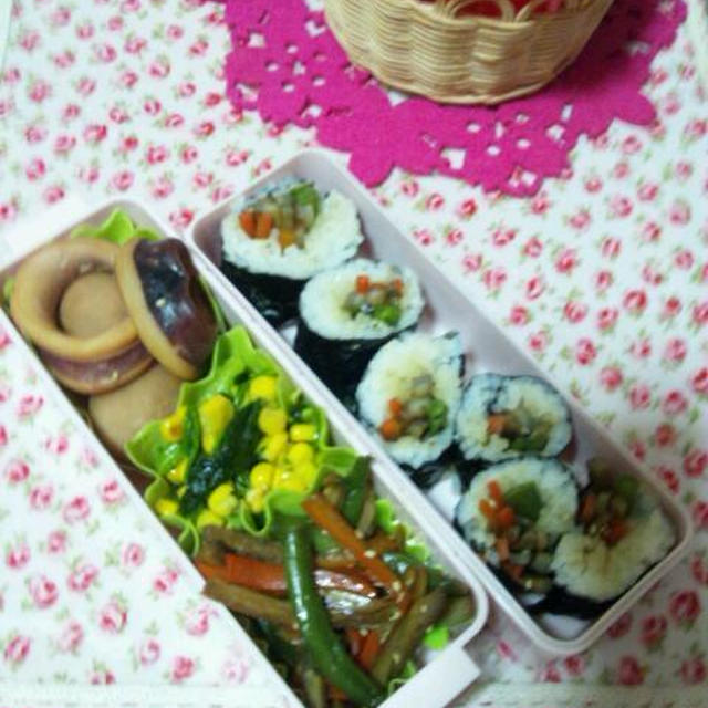 え!?今から？(@￣□￣@;)！！とお弁当♪