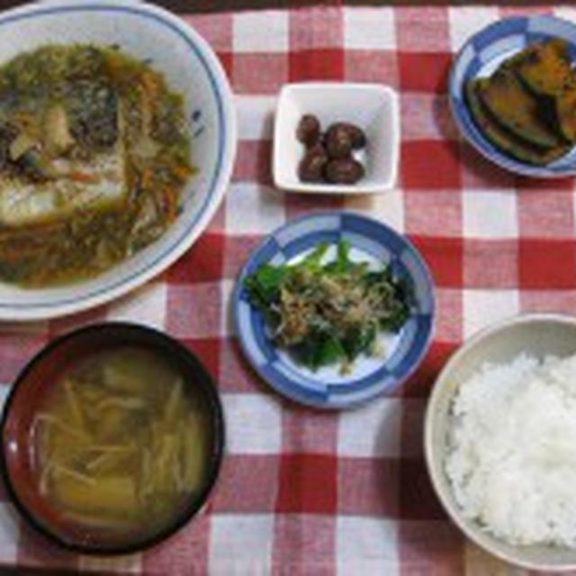 今日の夕飯　1/19