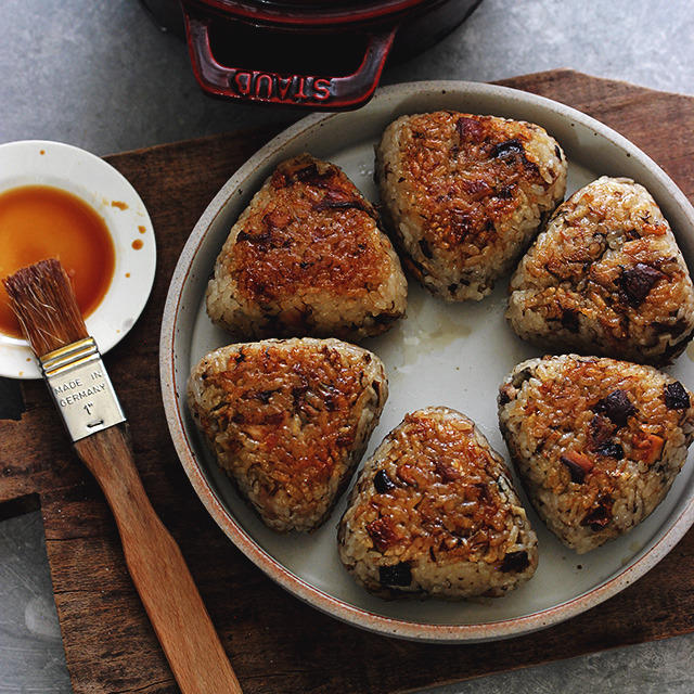 Grilled Rice Ball