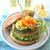Tofu Burger with Ginger Mango Slawマンゴー豆腐バーガー