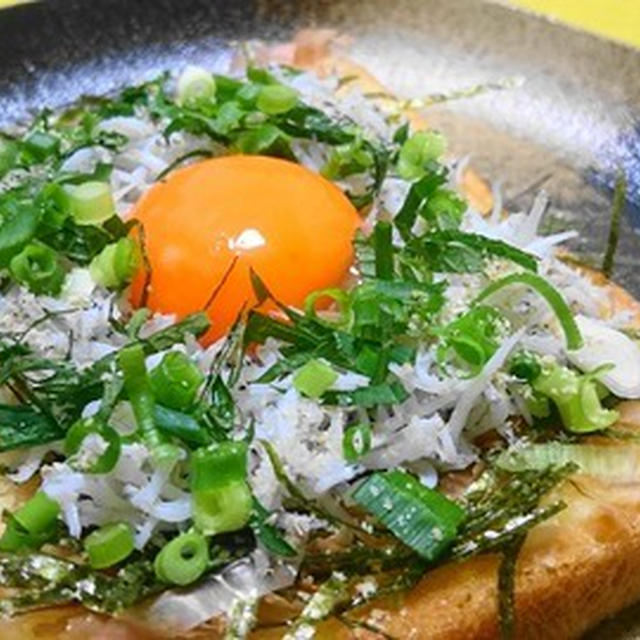 しらすトースト☆いろいろな薬味が美味しさのコツ