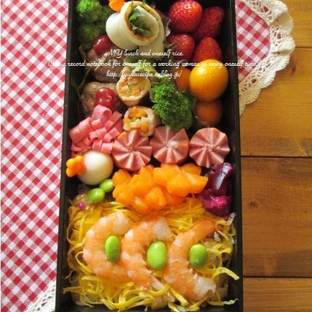 3.26　春の行楽弁当（2）　ちらし寿司