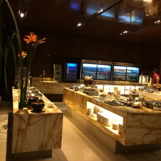 チャンギ空港から機内食
