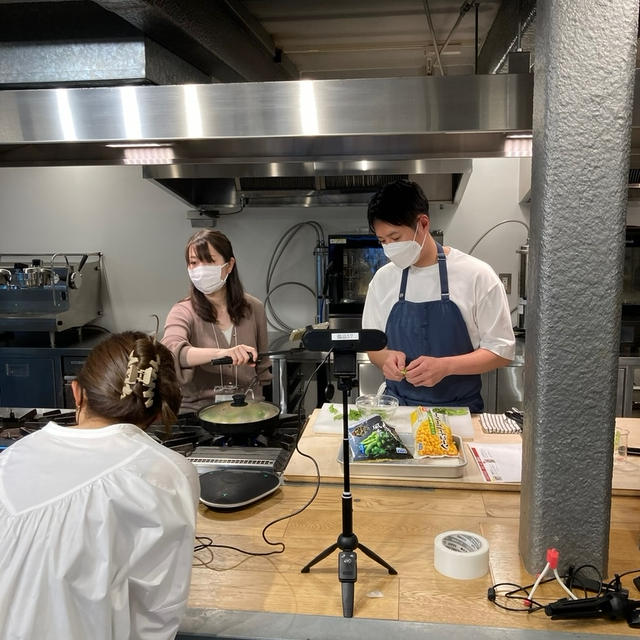 企業むけオンライン料理教室