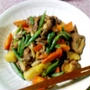 「仙台麩と野菜の煮物」