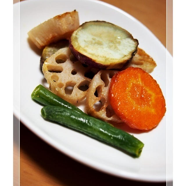 フィリップスノンフライヤー付属のレシピアレンジ グリル野菜 By ゆみちょさん レシピブログ 料理ブログのレシピ満載