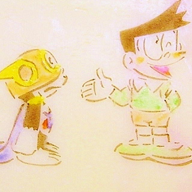 ブービーとしずかちゃん♪&生秋刀魚とるろうに剣心ゾロサンド
