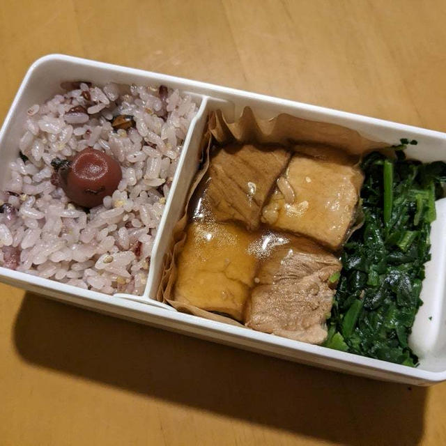 わたしのお弁当　〜角煮弁当〜