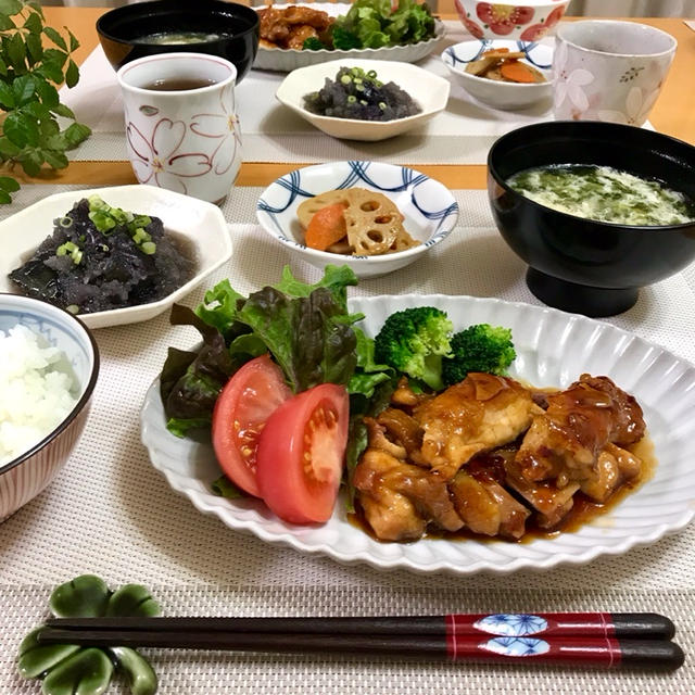 中華風照り焼きチキン♪
