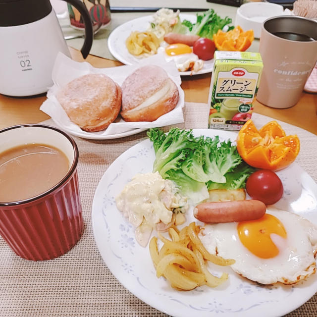土曜日：洗濯を干してしあわせ～を感じる