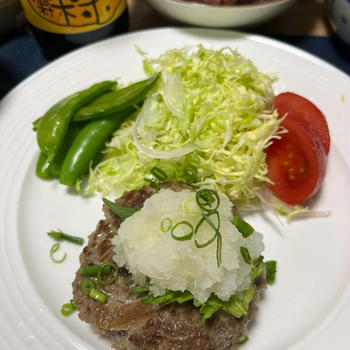 和風おろしハンバーグ☆ネイルサロンへ(^^)