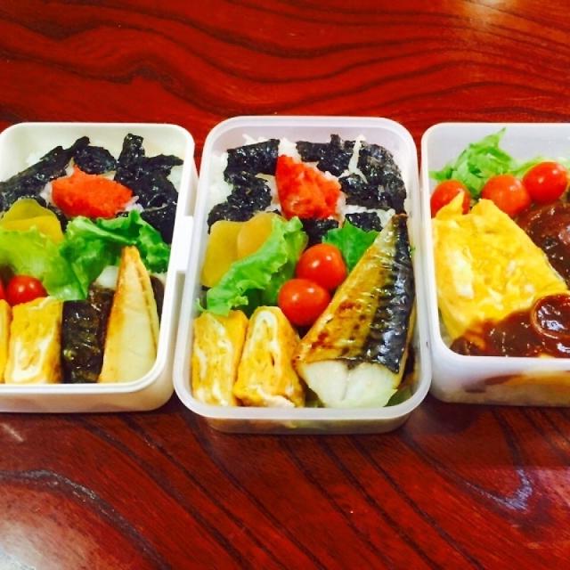 お見舞いの日のお弁当♪
