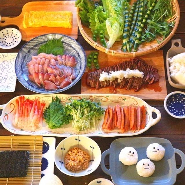 手巻き寿司＊デコごはん