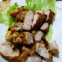 ４－４ 豚肉の香味揚げ　〆に鴨蕎麦