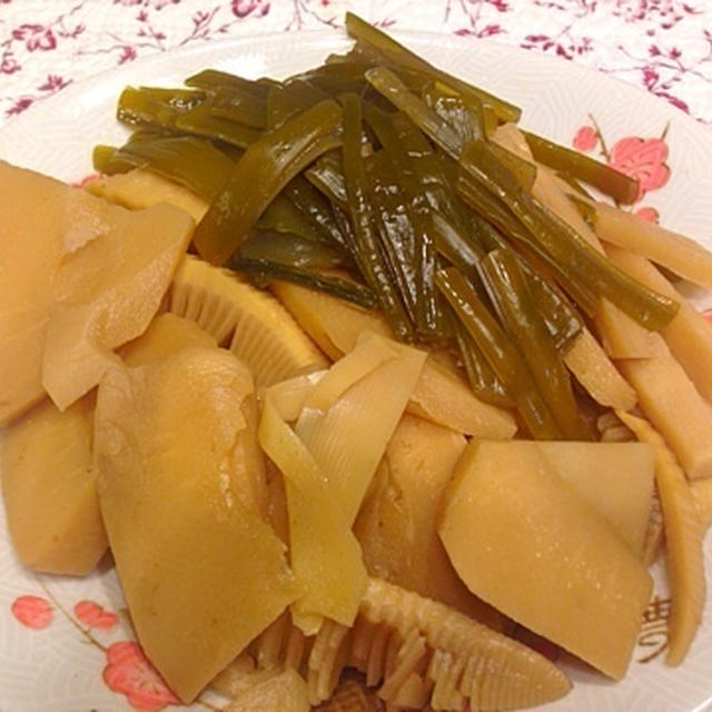 若竹煮 Simmered bamboo shoots