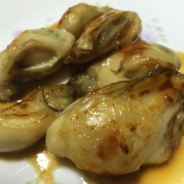 我が家では大活躍の塩麹で牡蠣のソテー＆豚肉の蒸し焼き♪