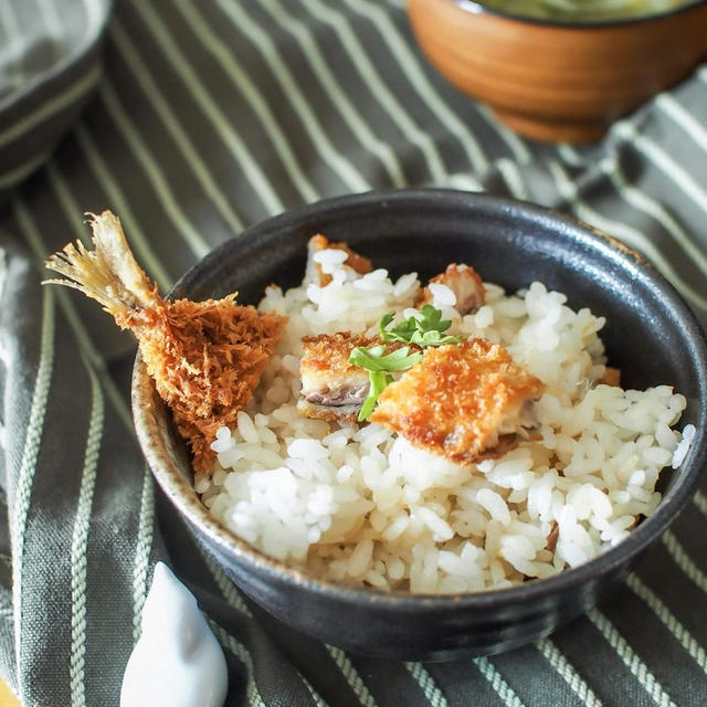 アジフライのアレンジ極まる！ひつまぶし風で食べてみよう！