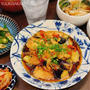 作り置きにも◎ ピリ辛で酸味の効いたタレで、夏に嬉しいおかず♪野菜たっぷり、鶏肉と茄子の南蛮漬け