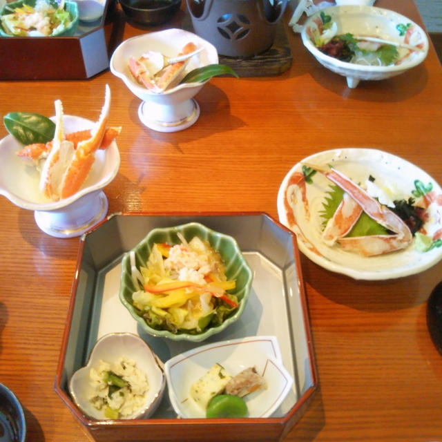 かに☆帰省すると甲羅でかに料理！