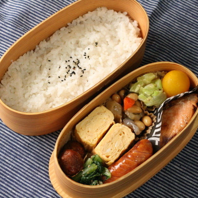 脱力系弁当 ～月曜から余裕なし??～