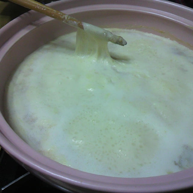 『豆乳コク旨鍋』…鍋の季節が来ましたね