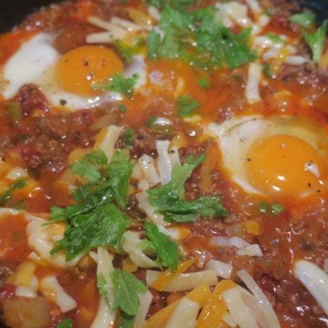 南アフリカの家庭料理シャクシュカ♪
