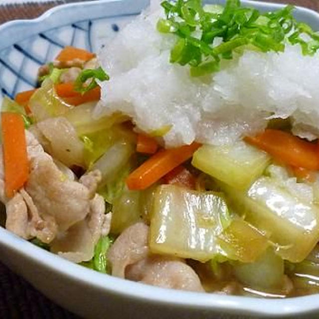 あったかみぞれの☆豚肉キャベツっー☆