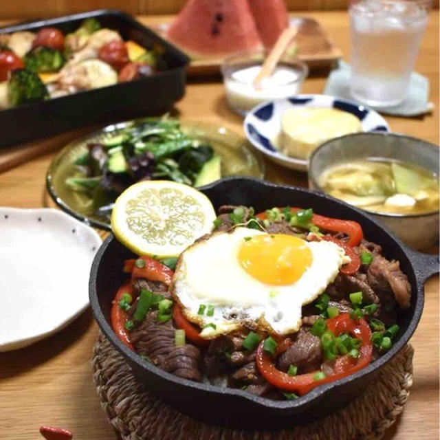 不評だった晩ごはん。試合後の献立。
