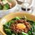 肉味噌が簡単に作れる調味料♪【ほうれん草と肉味噌たまご丼】