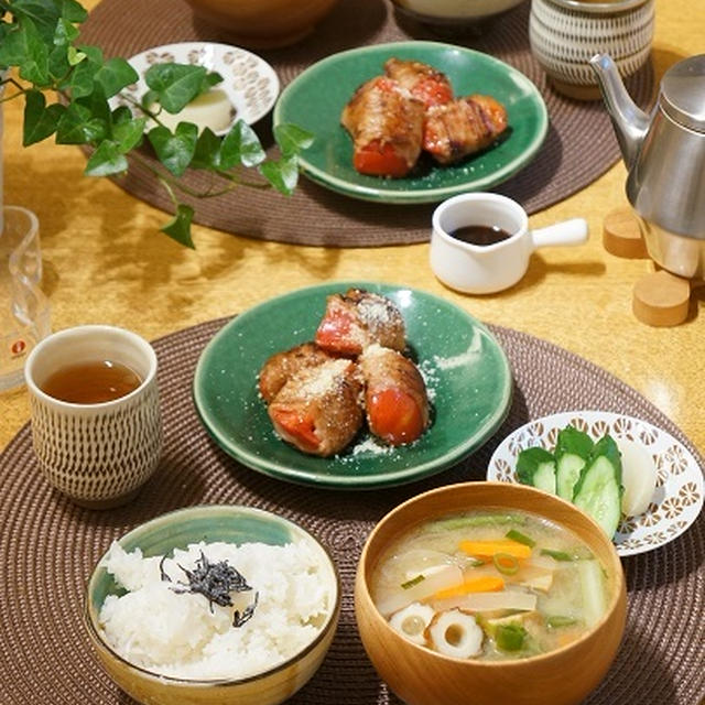 一汁一菜の晩ごはん