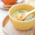 大豆とコーンのオーツミルクの冷製スープ by アップルミントさん