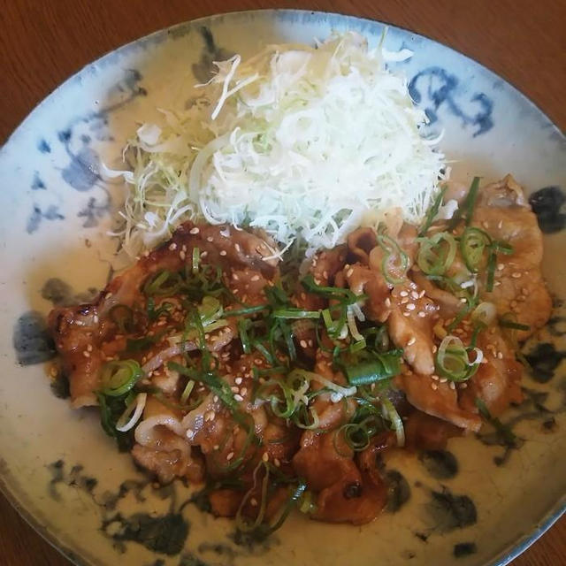 豚のしょうが焼き 【定食屋さんの味を目指して】