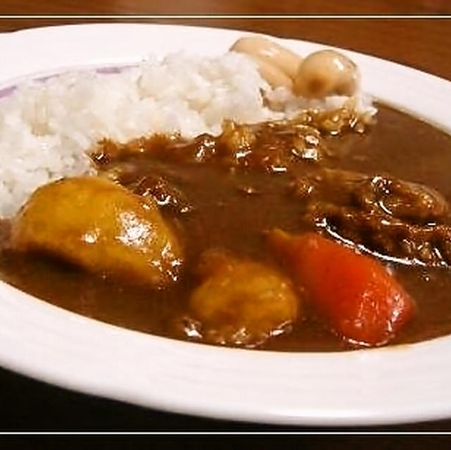 牛スジカレー