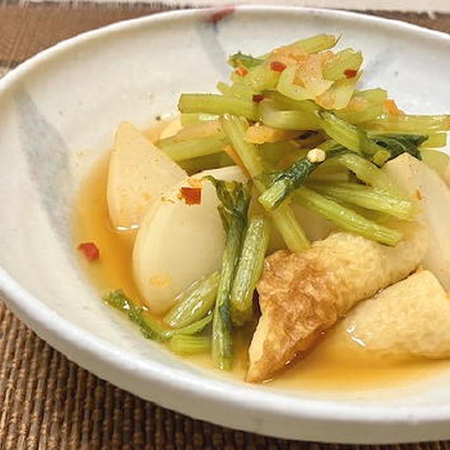 25/06/04　ちくわとかぶのうす甘辛煮