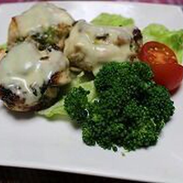 かな姐さんレシピの「鶏むね肉落とし焼き」をアレンジして