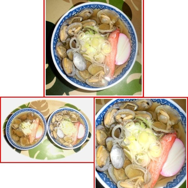 アサリ蕎麦