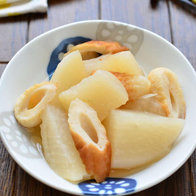 【大根とちくわのサッと煮】おだしがきいたホッとする煮物