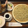 【戸越公園】こま井　蕎麦と天丼のセットが1,030円で楽しめる　