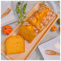 【グルテンフリー】米粉のかぼちゃパウンドケーキ