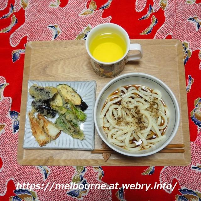 週末ブランチ ★ 天ぷらうどん