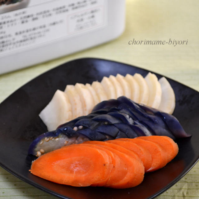 祇園ばんやのぬか床、始めました。と、作り置きおかず寄せ集め晩ご飯。