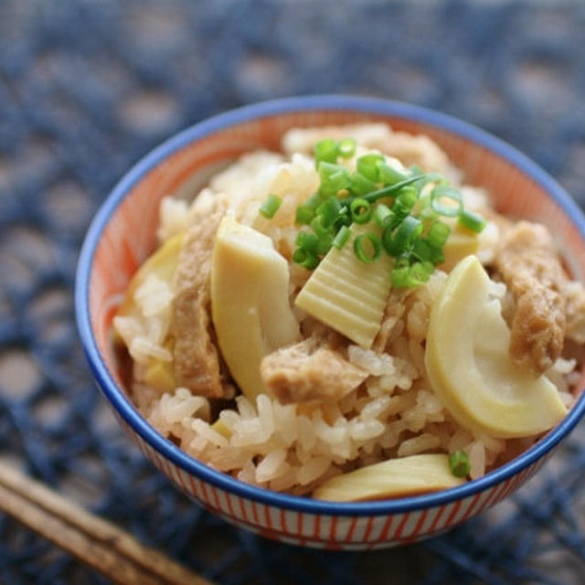 簡単！白だしで作るたけのこの炊き込みご飯
