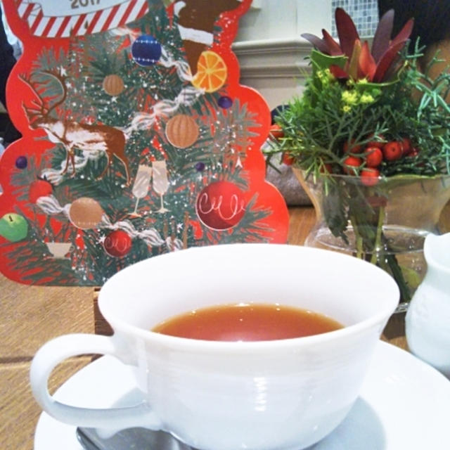 クリスマス☆アフタヌーンティールームでお得おやつ