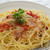 ミニトマトとベーコンのオイルソースパスタ