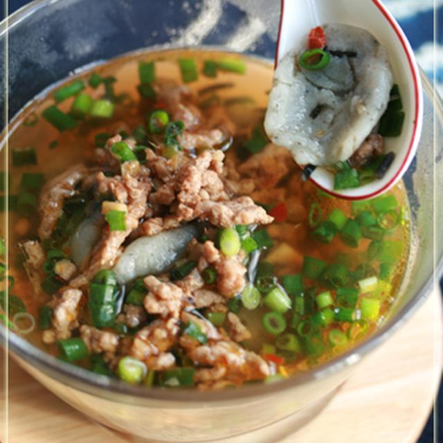 【幸虎耳麺】?幸せ米粉で猫耳麺のオリジナルアレンジです♪?