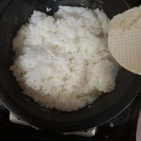 備蓄米でお弁当