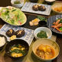 先日は地元野菜でヘルシーな夕食でした