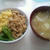 高野豆腐のそぼろで３色丼☆(＾ω＾)