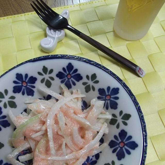 明太玉ねぎサラダ