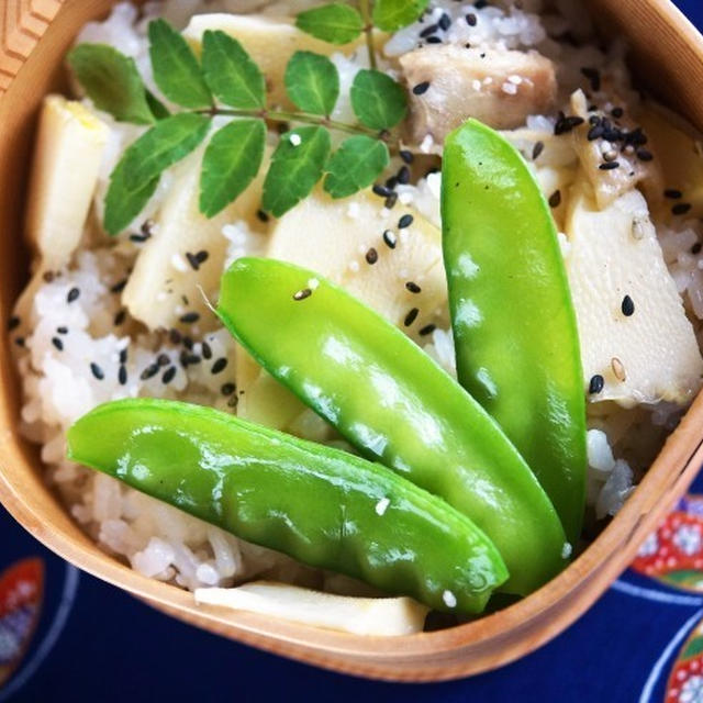 ■季節料理【鶏肉入り　竹の子の炊き込みご飯】簡単！！美味しい～♪